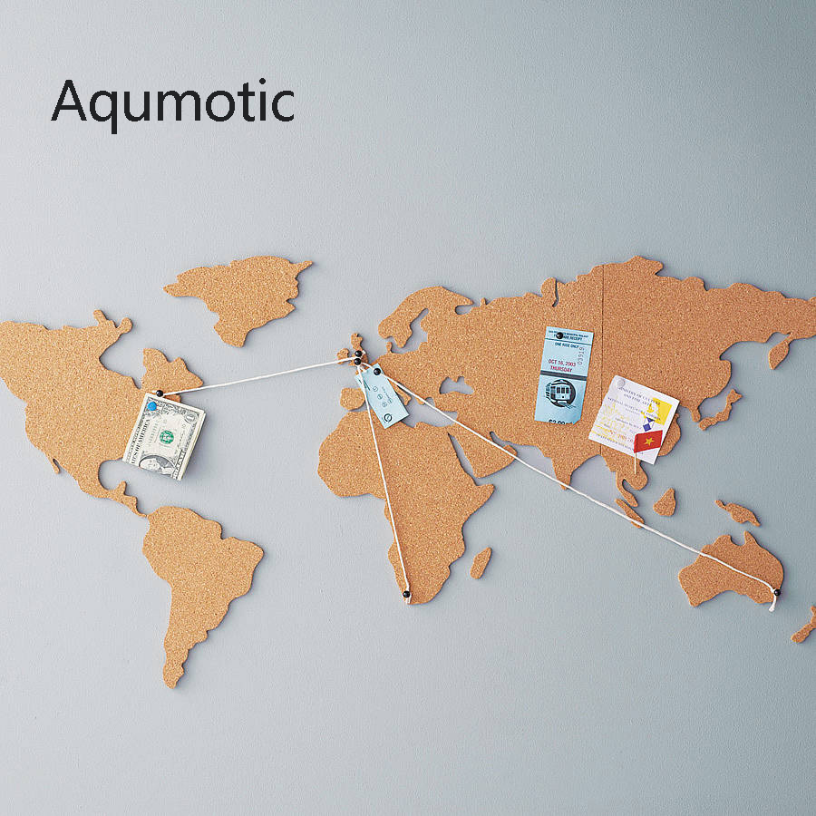 Star Map Poster - Aqumotic peta dunia gabus papan pesan