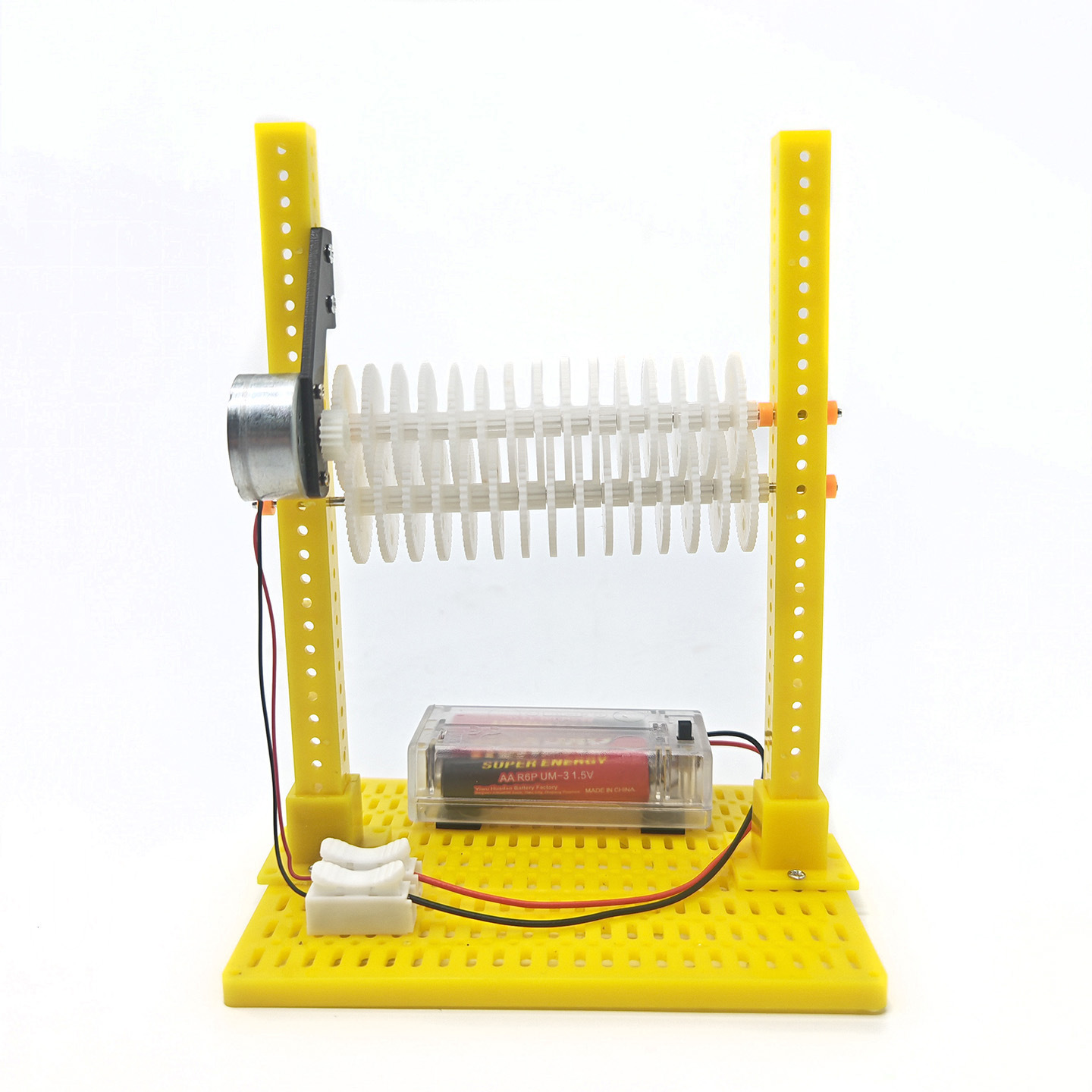 Science Toys Diy - Puzzle Gigi Roda Anak No. 1