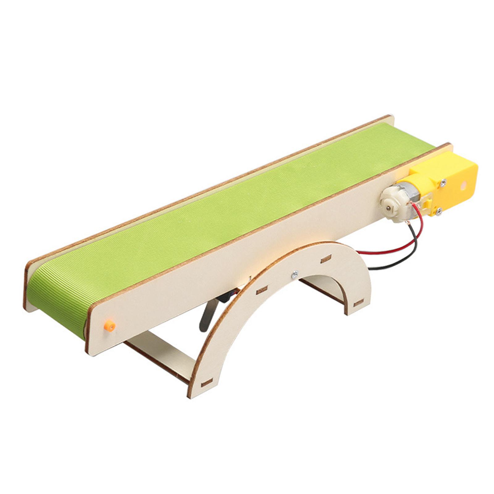 Science And Hobby - Sabuk Conveyor perlengkapan DIY kit bangunan