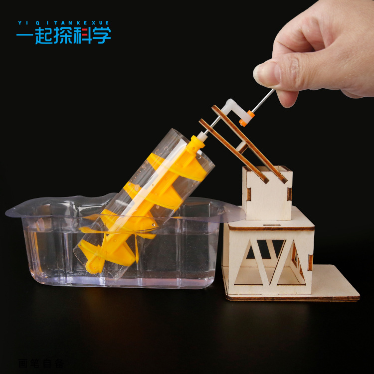 Science Toys Diy - Percobaan Ilmiah Roda Air Archimedes Proyek