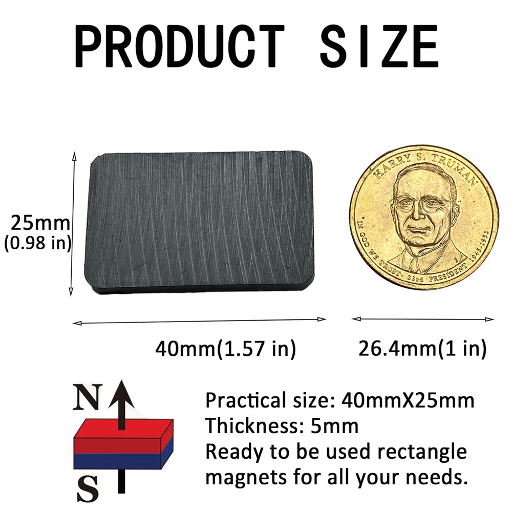 Magnet Balok Keramik Ferit (40 - Science And Hobby ulasan dan harga