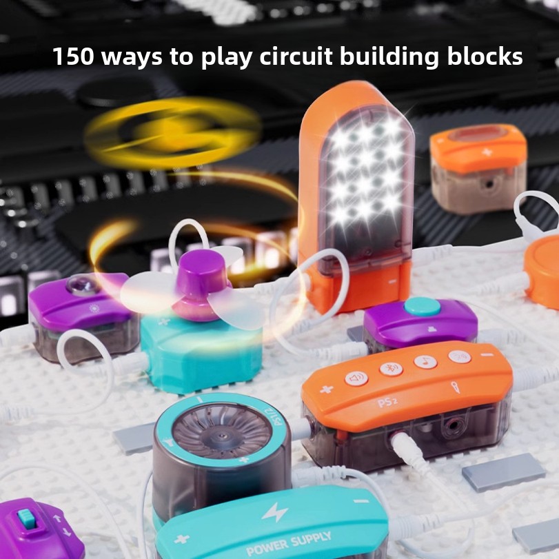 Percobaan Sirkuit Blok Banguna - Science Toys Diy ulasan dan harga