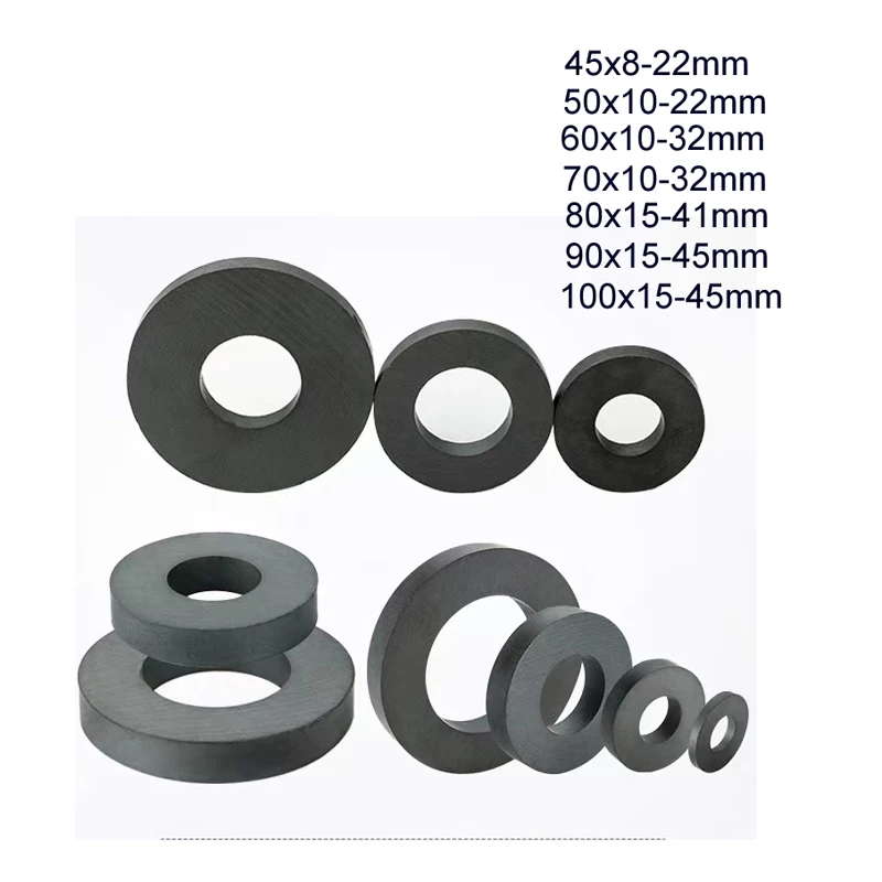 Magnet Cincin Ferit Dia 45-100 - Science And Hobby ulasan dan harga