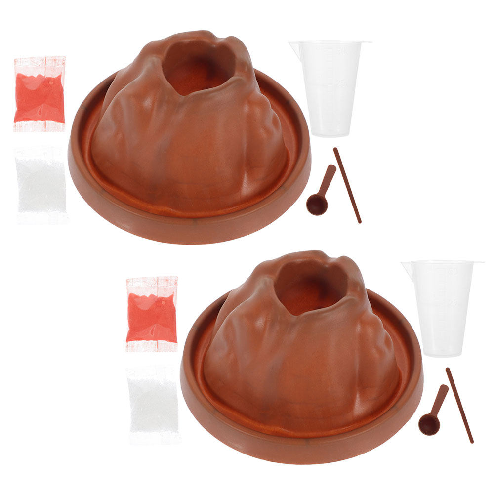 2Set Set Percobaan Letusan Gun - Volcano Kit Eruption ulasan dan harga