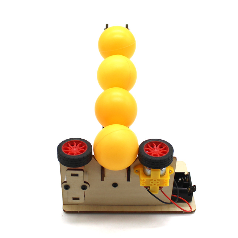Perangkat Pelontar Bola Otomat - Science Toys Diy ulasan dan harga