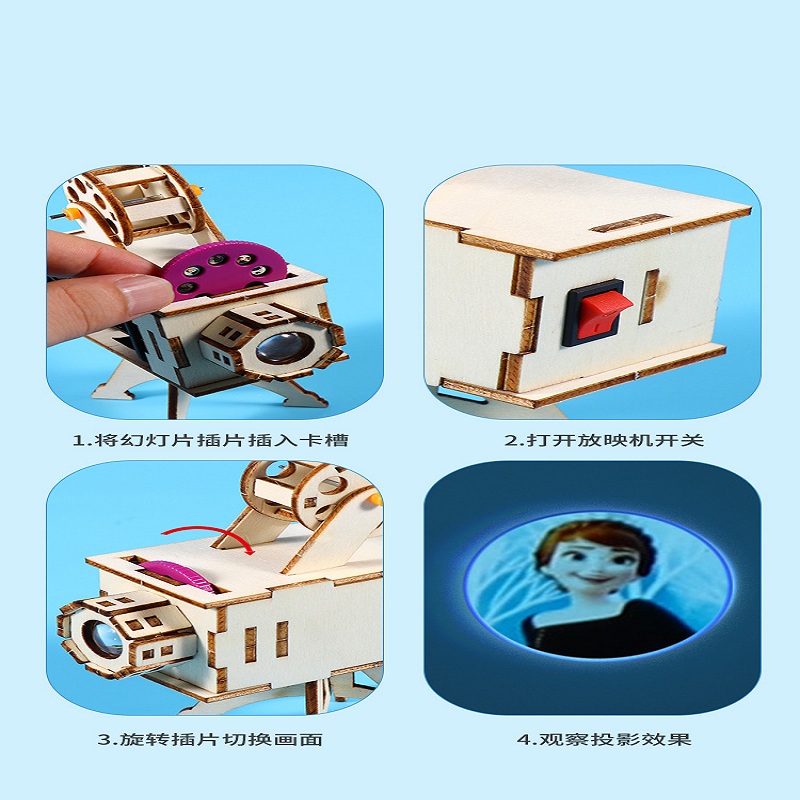 Kit Model Proyek Sains Kayu DI - Science Toys Diy ulasan dan harga