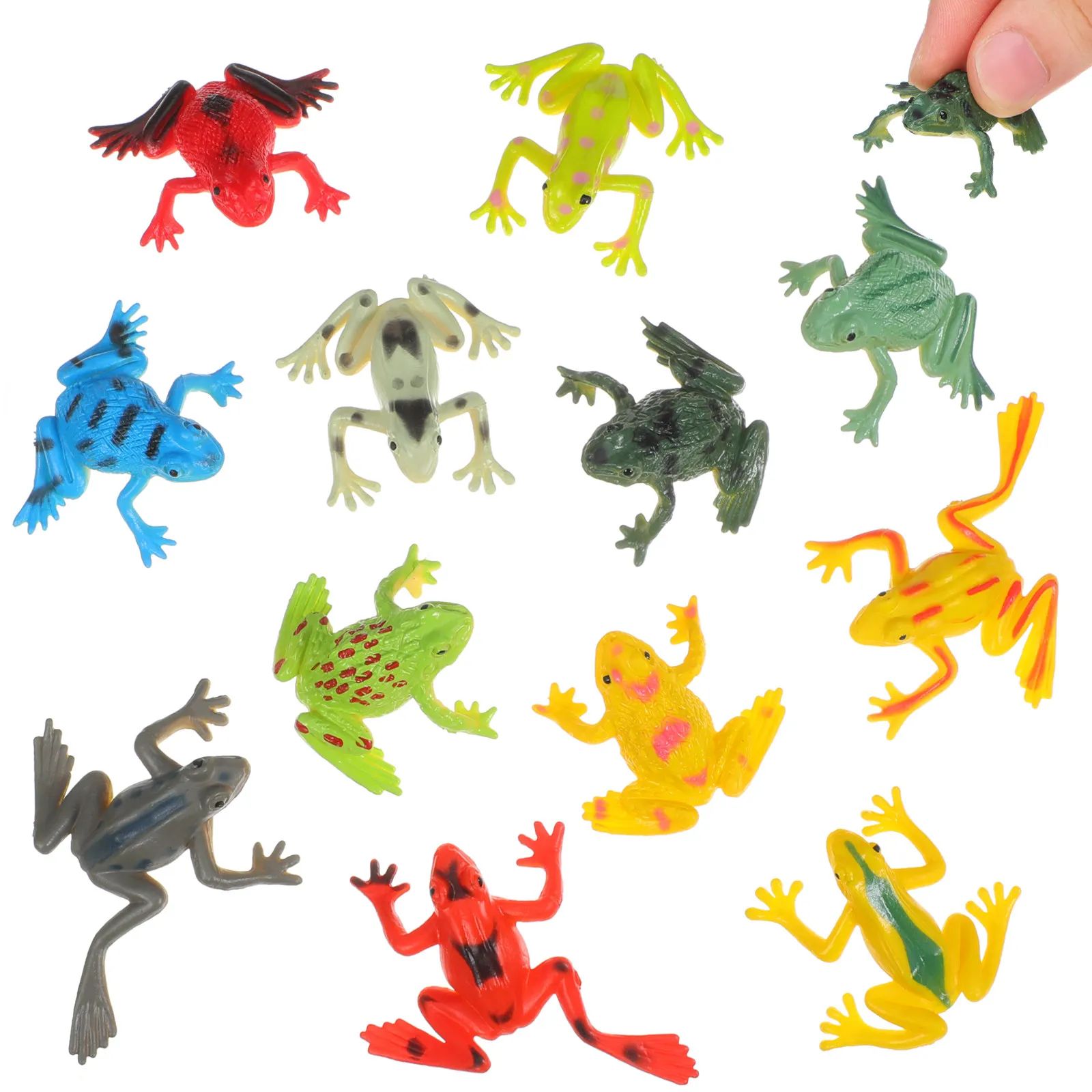 12 Buah Patung Katak Realistis - Science And Hobby ulasan dan harga
