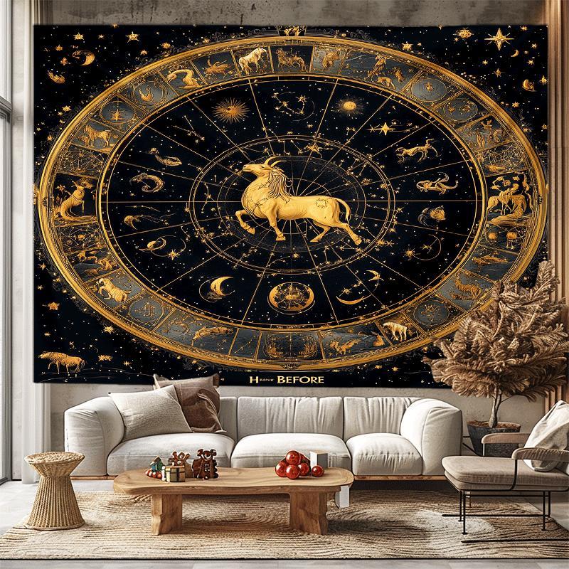 Permadani Konstelasi Zodiak El - Star Map Poster ulasan dan harga