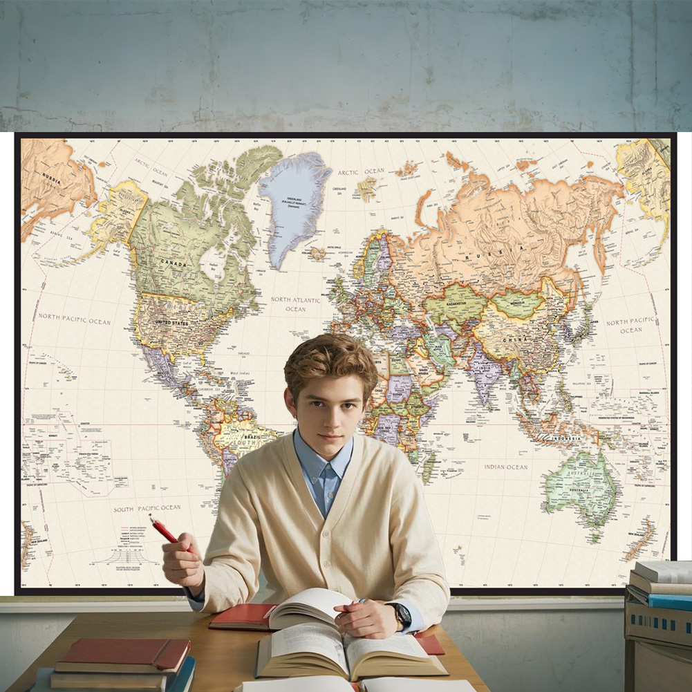 127x1 8Cm/50X32 Inci Poster Pe - Star Map Poster ulasan dan harga