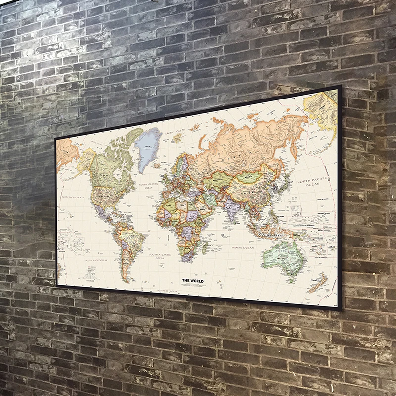 127x1 8Cm/50X32 Inci Poster Pe - Star Map Poster ulasan dan harga