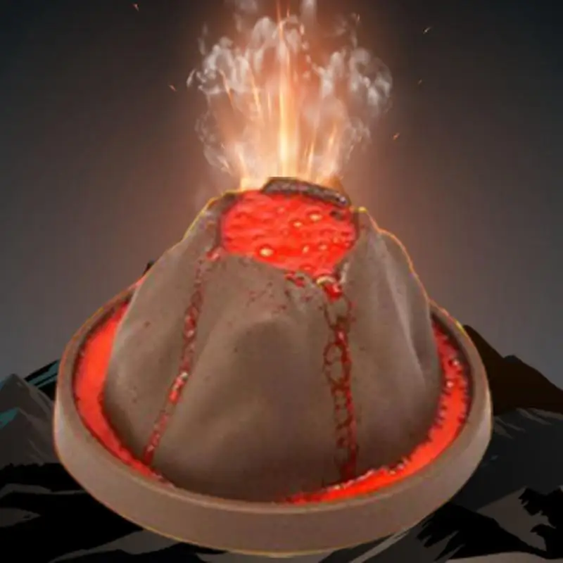 Mainan eksplorasi sains, perag - Volcano Kit Eruption ulasan dan harga