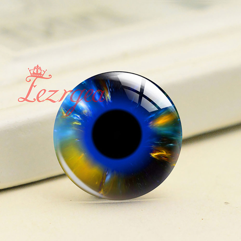 Kaca Cabochon Bentuk Mata Bula - Science Toys Diy ulasan dan harga