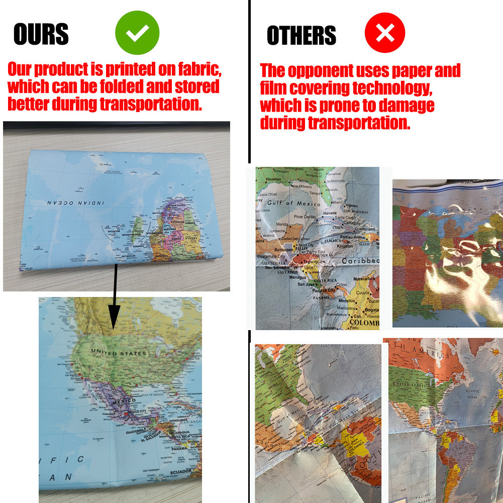 Alat Pendidikan Geografi, Peta - Star Map Poster ulasan dan harga