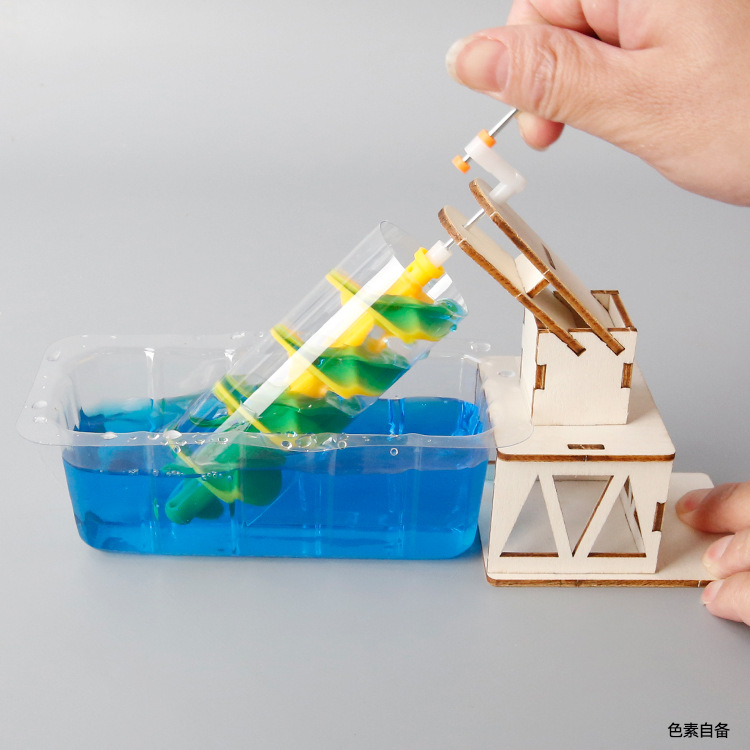 Percobaan Ilmiah Roda Air Arch - Science Toys Diy ulasan dan harga